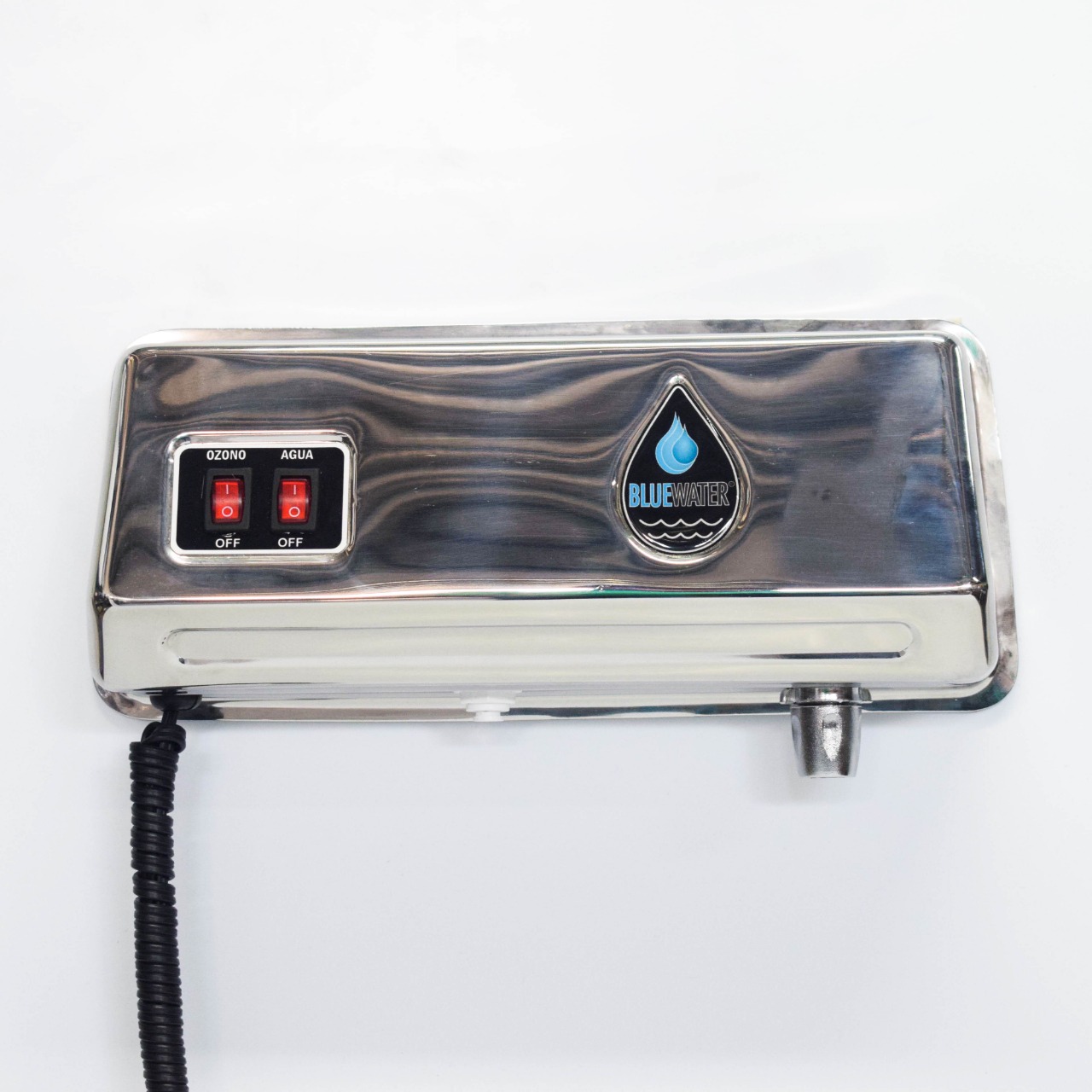 Purificador de agua BlueWater en acero inoxidable con ozono y filtro