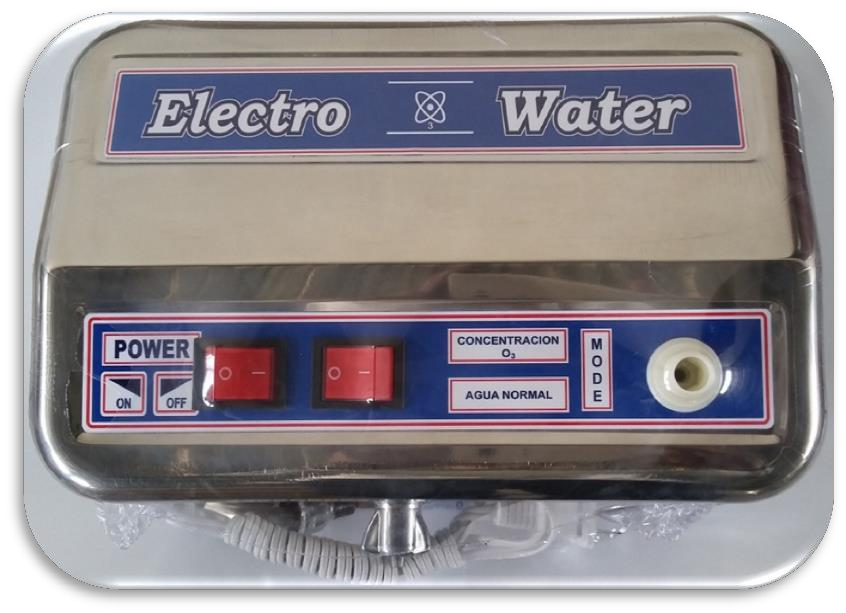 Purificador de agua ElectroWater acabado en acero