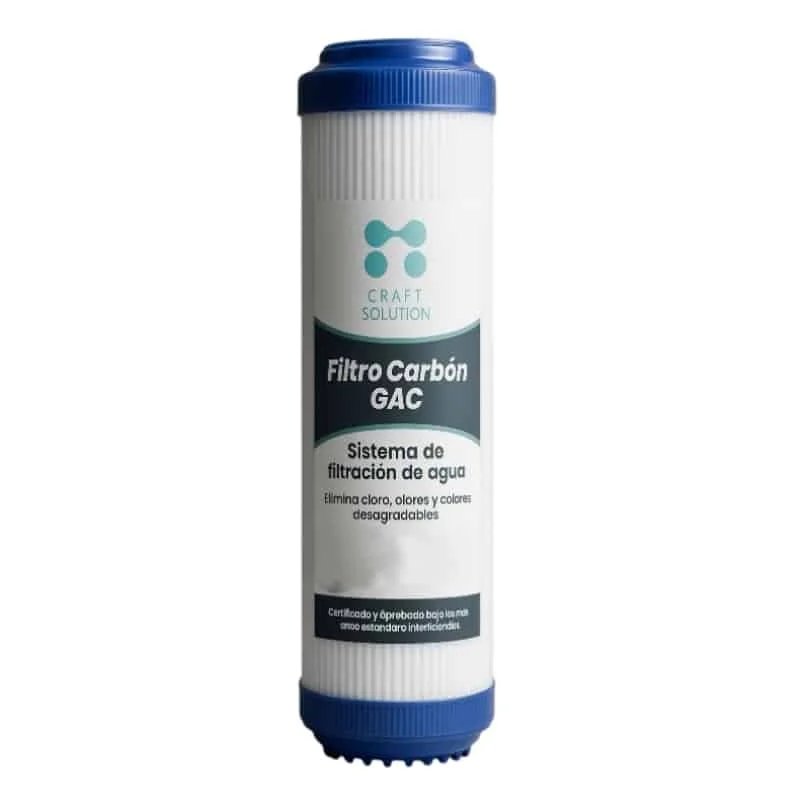 Filtro de carbón activado granulado GAC